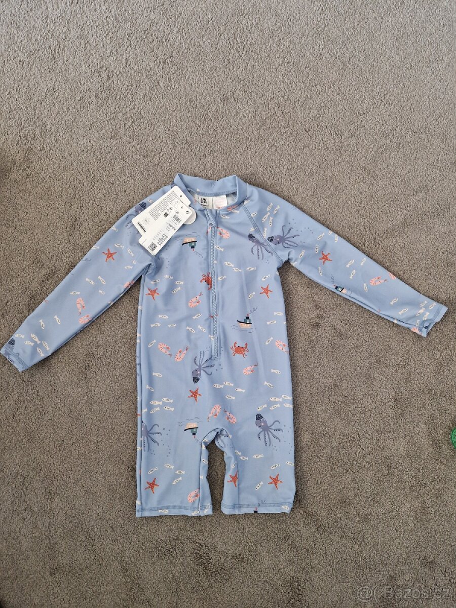 Plavkový overal Lindex UV 50+vel 98/104
