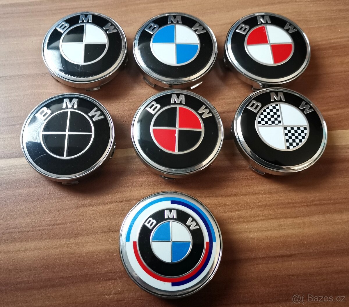 Středové krytky BMW 60mm pokličky
