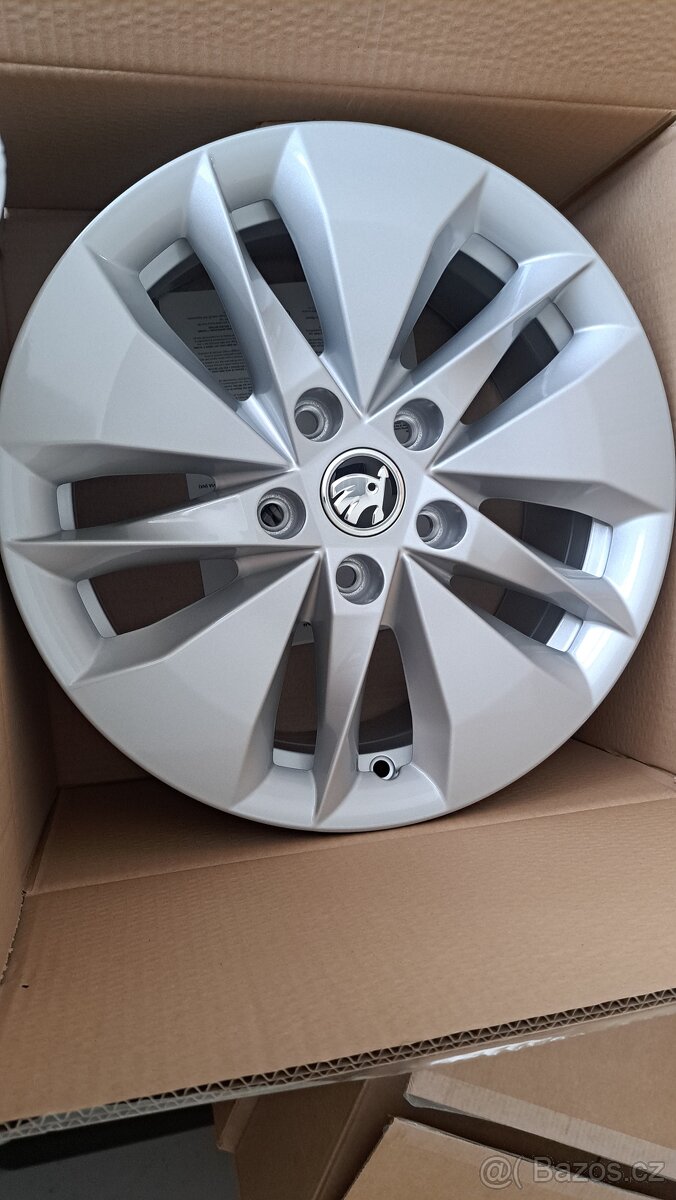 Nová originální Alu kola Škoda- Alasia 16"