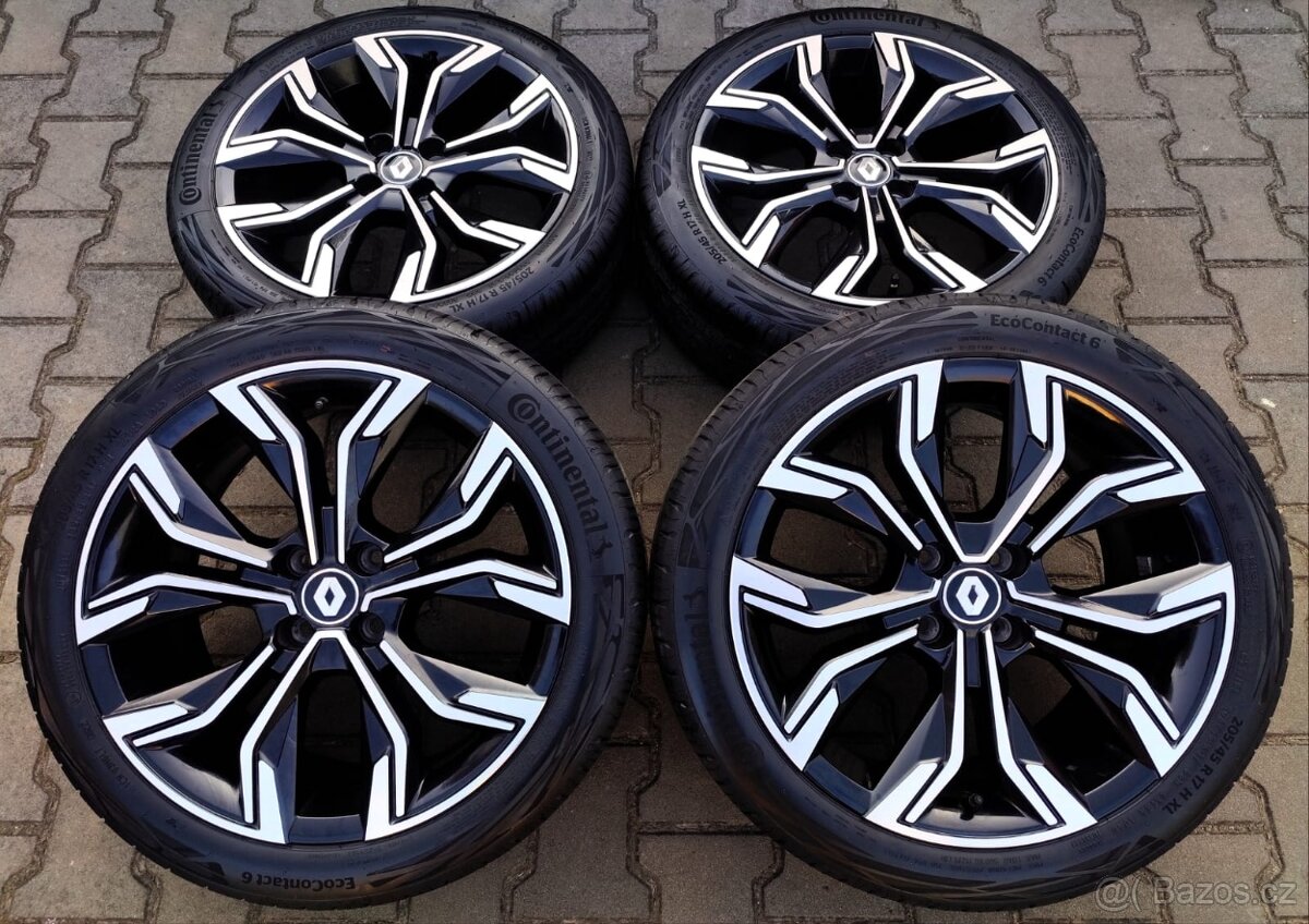 Originál sada disků Renault Clio 4x100 R17