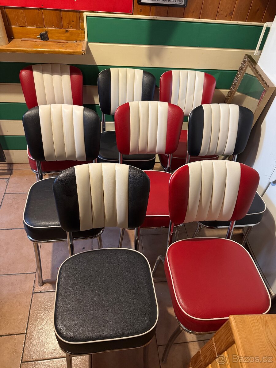 American retro židle American diner