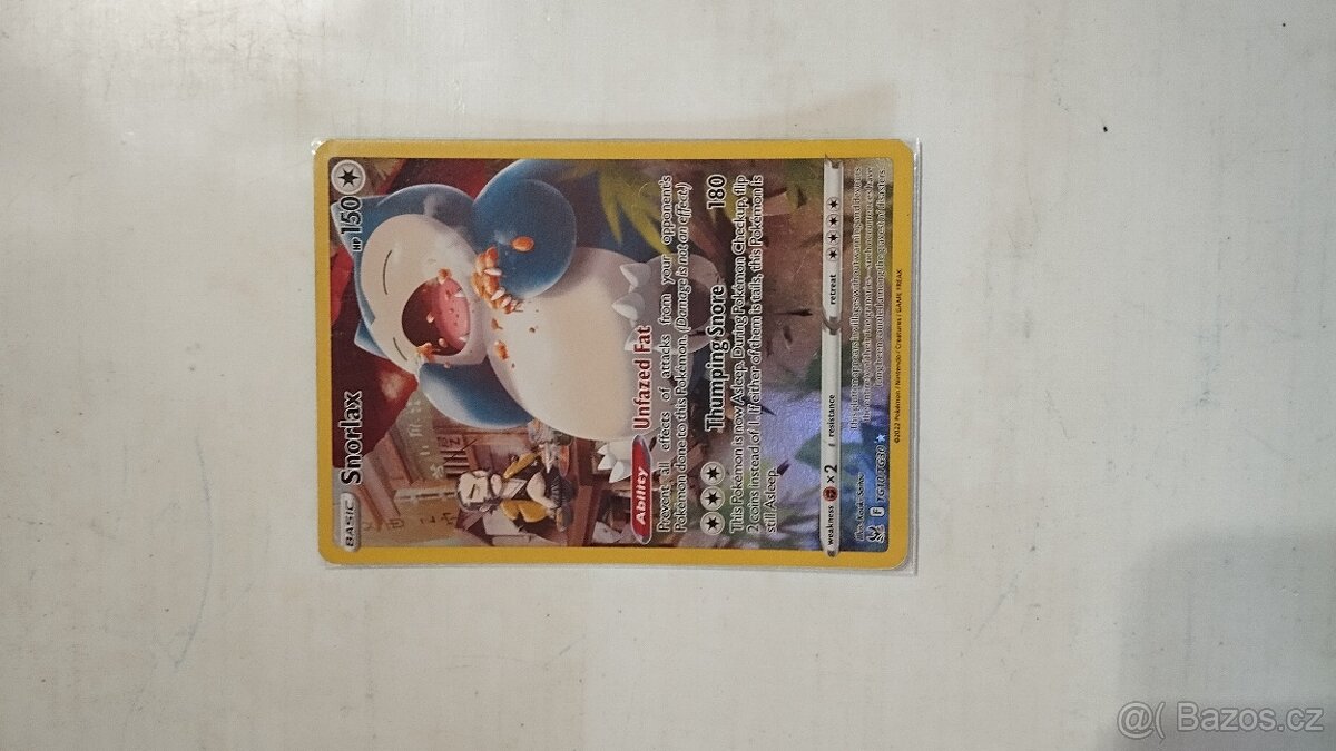 Pokémon karta Snorlax TG10/TG30