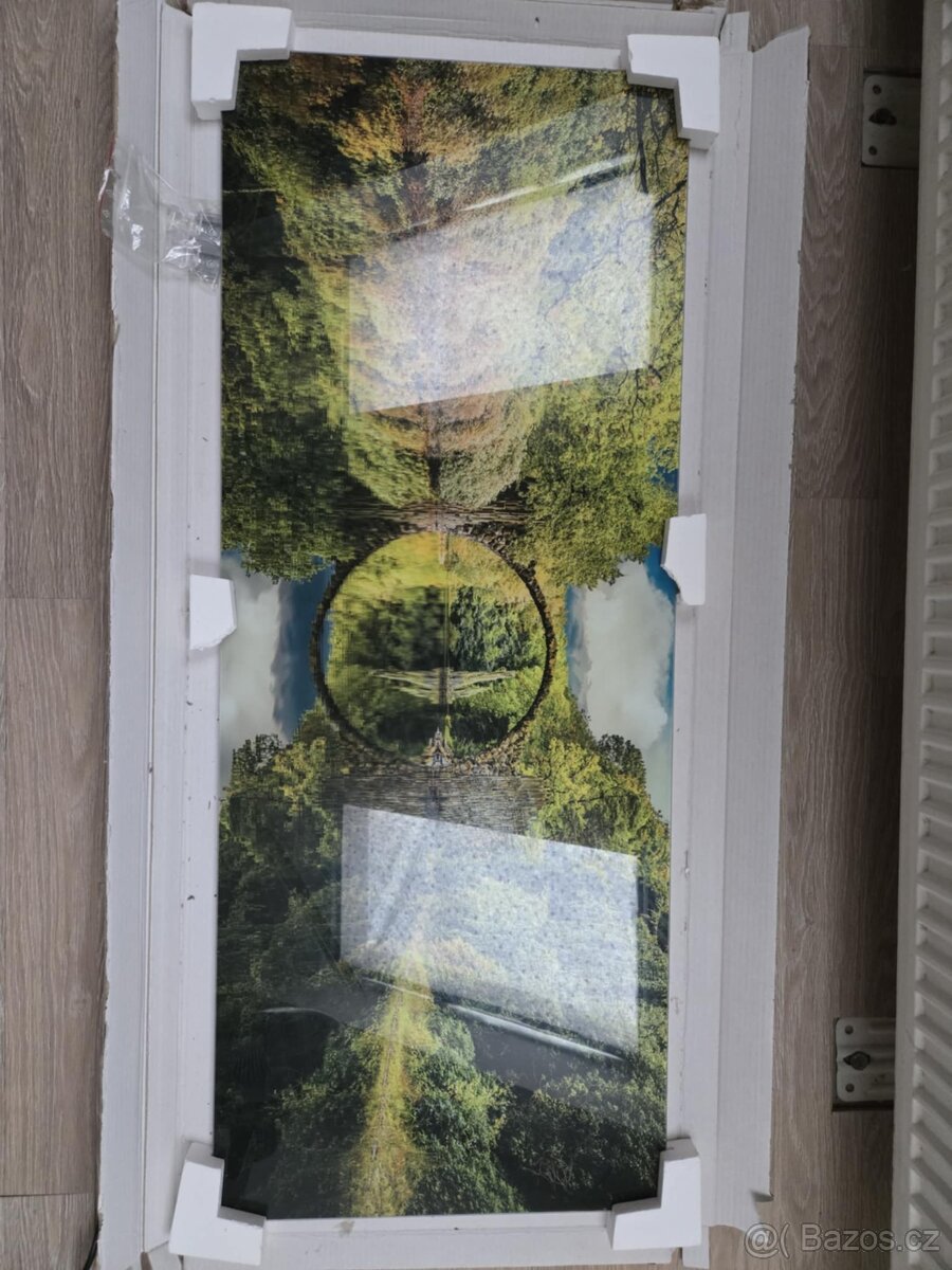 Skleněný obraz na zeď