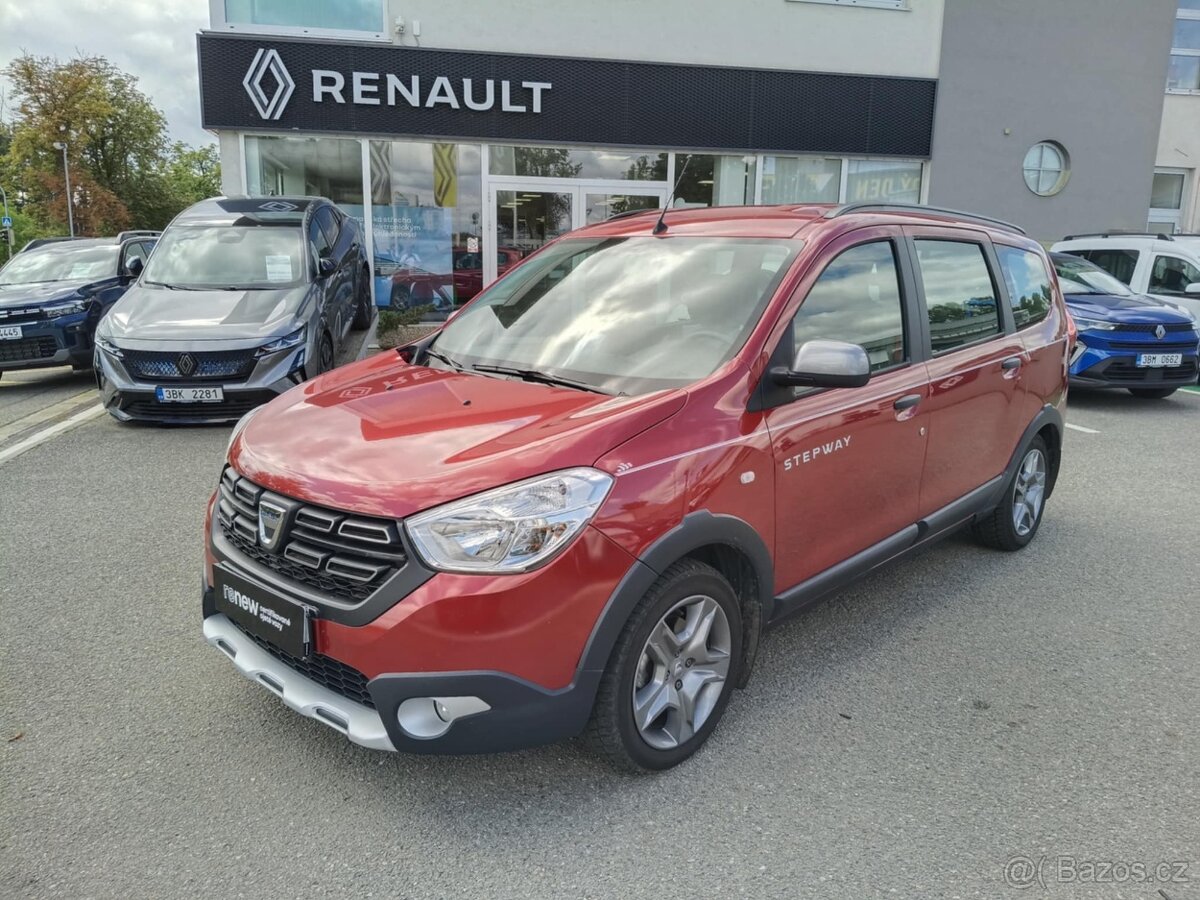 Dacia Lodgy Stepway 1,5 dCi 85kW 5 MÍST najeto 14.237 km