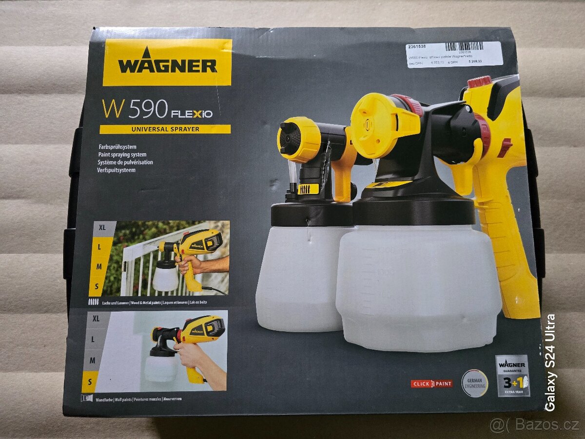 Stříkací pistole Wagner W 590
