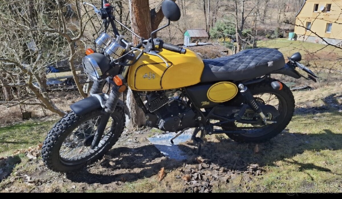 Motocykl Tempest scrambler
