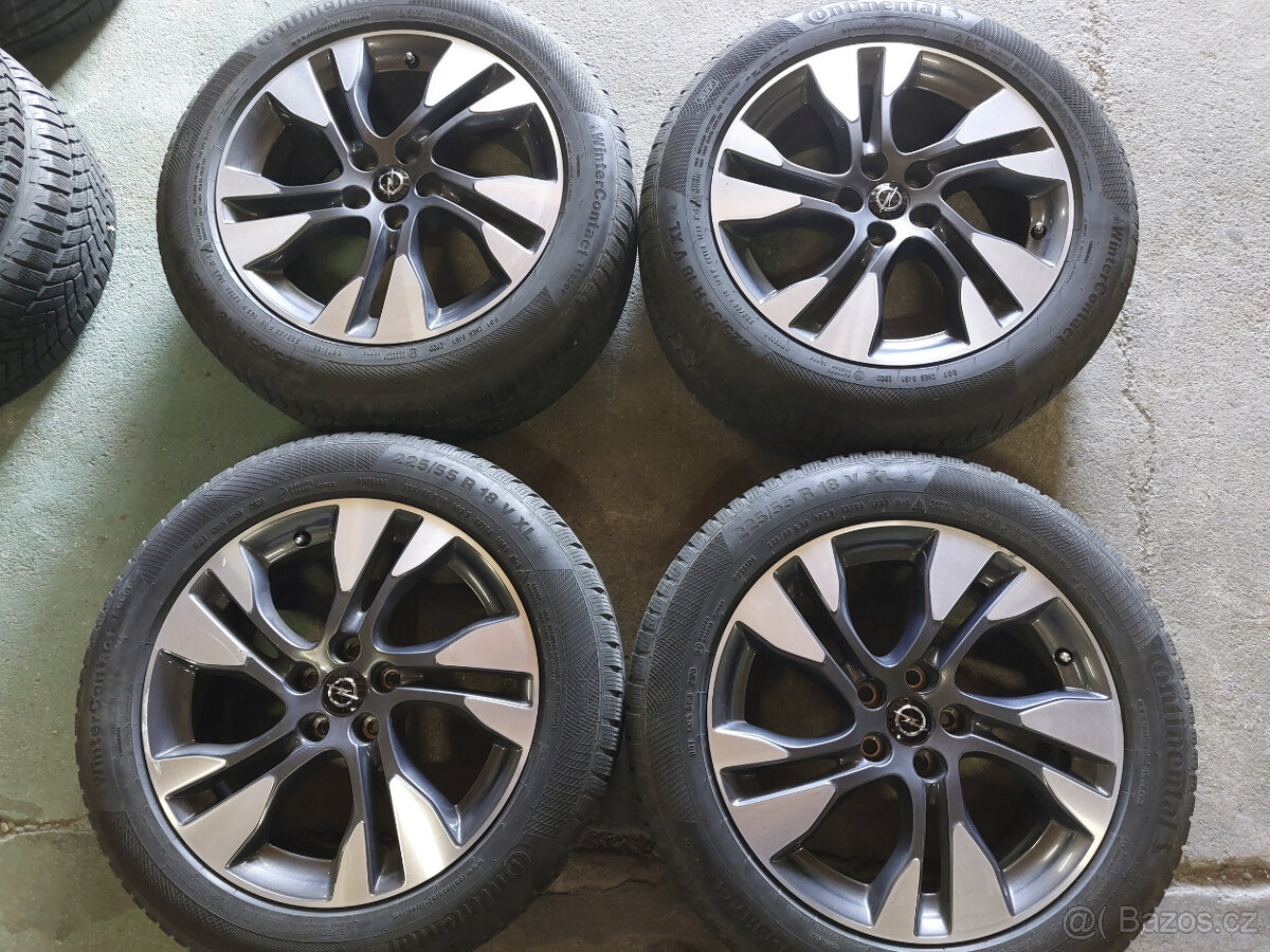 Originál alu kola 18" na Opel Grandland X zimní