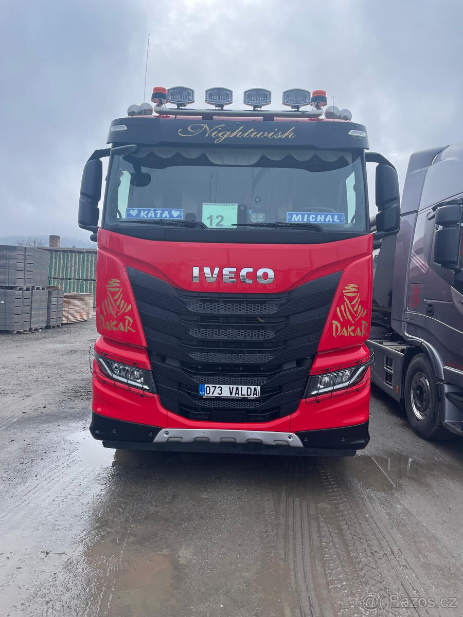 Iveco T-WAY 510 tahač 6x4 automat, hydraulika nosič nástaveb