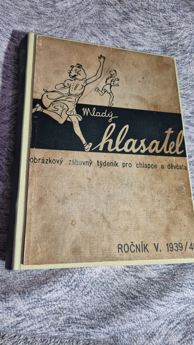 Mladý hlasatel 1939/40 V ročník Rychlé Šipy
