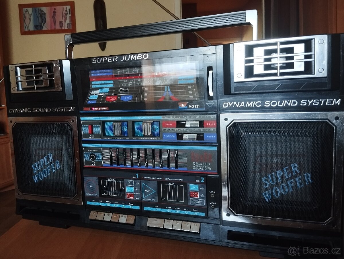 Radiomagnetofon Super Jumbo