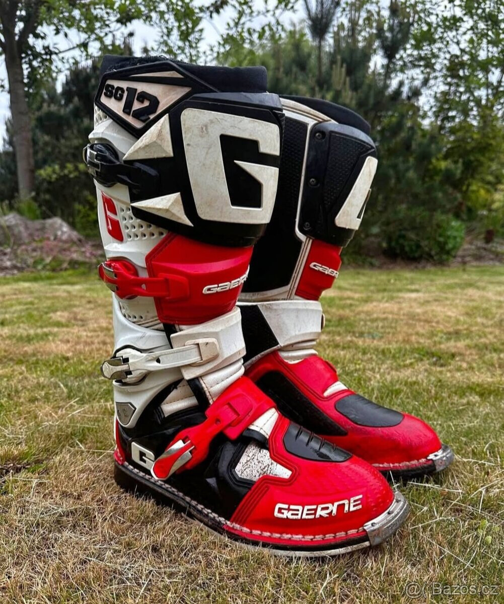 Gaerne SG12 – motokrosové boty, vel. 44