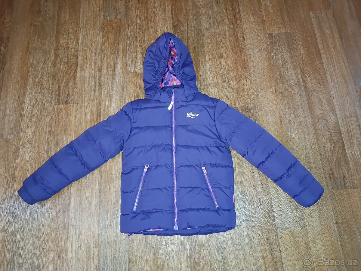 Zimní bunda  + boty dívčí
