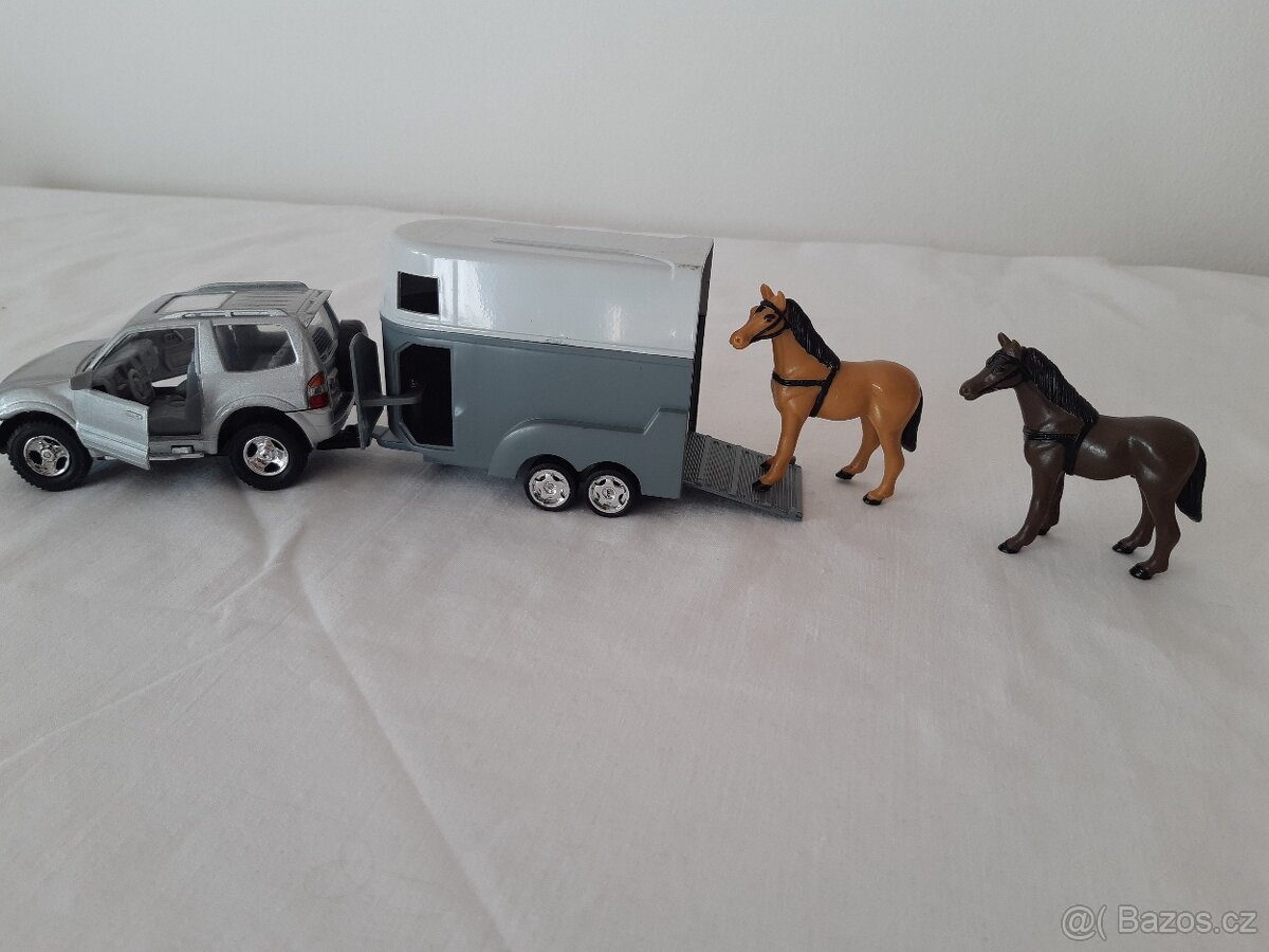 Koně s přepravníkem