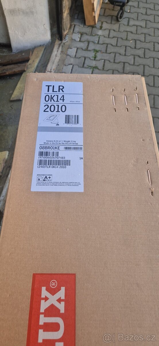 Světlovod s pevným tubusem Velux TWR OK14 2010