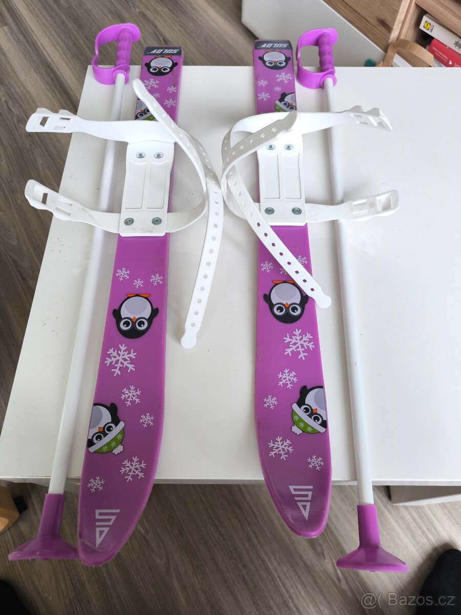 Dětské lyžičky na boty