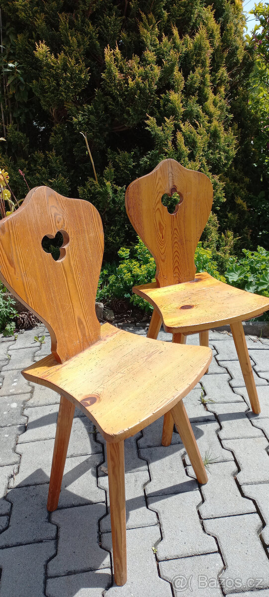 Selské židle hand made