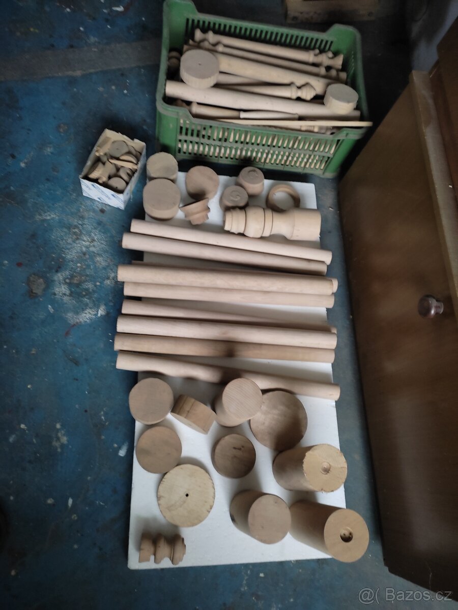 Prodám polotovary na soustruh  dřevo
