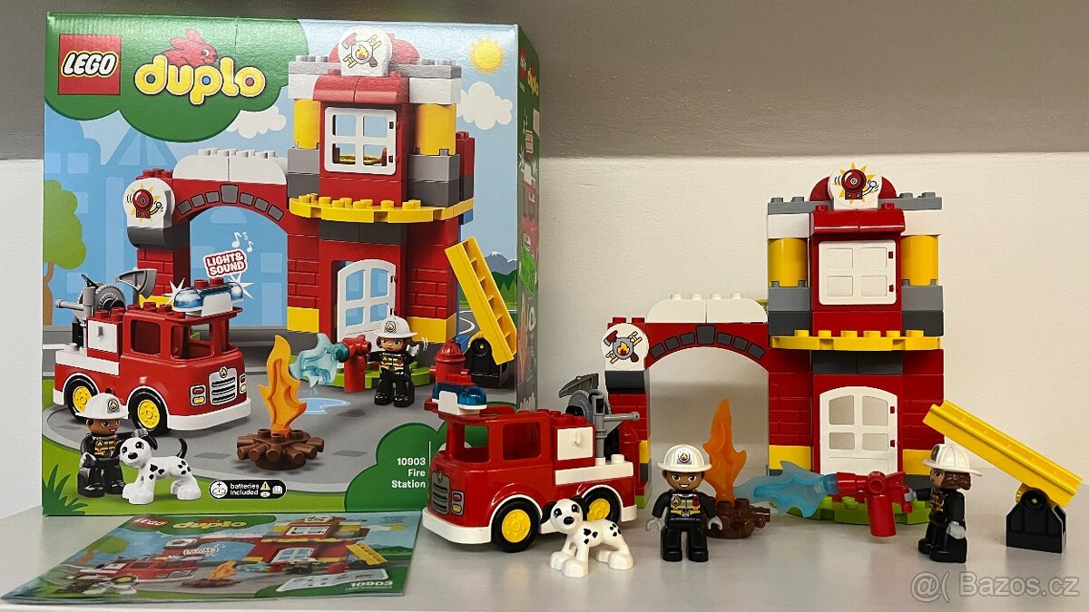 Prodám LEGO Duplo 10903 Hasičská stanice
