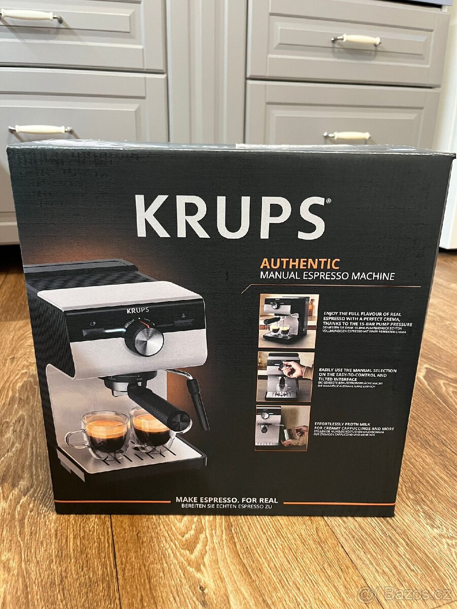 kávovar KRUPS XP381B10 nový