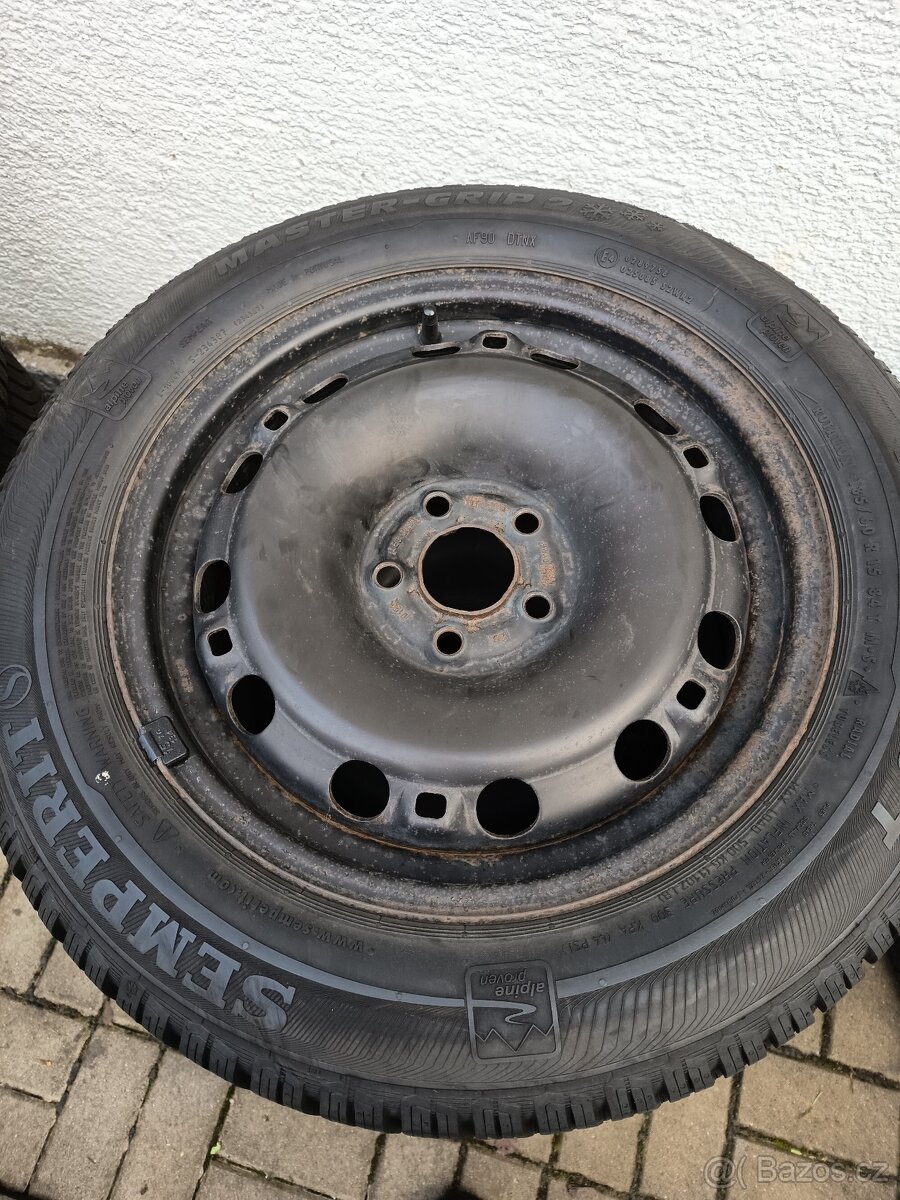 Zimní sada kol 185/60R15 Fabia/Rapid