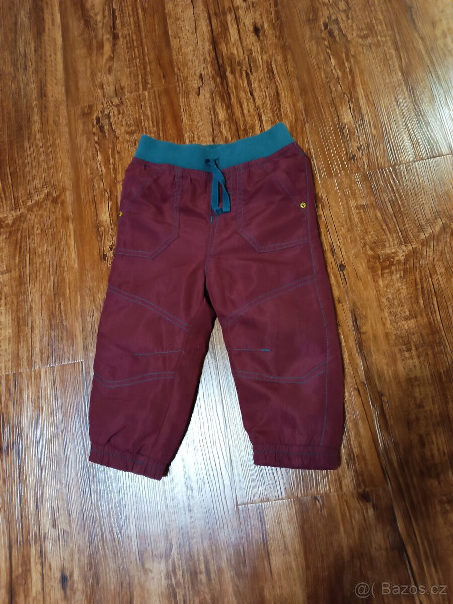 super zateplené kalhoty pro holčičku