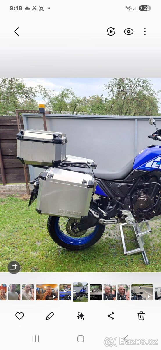 Kufry Yamaha Tenerre 700