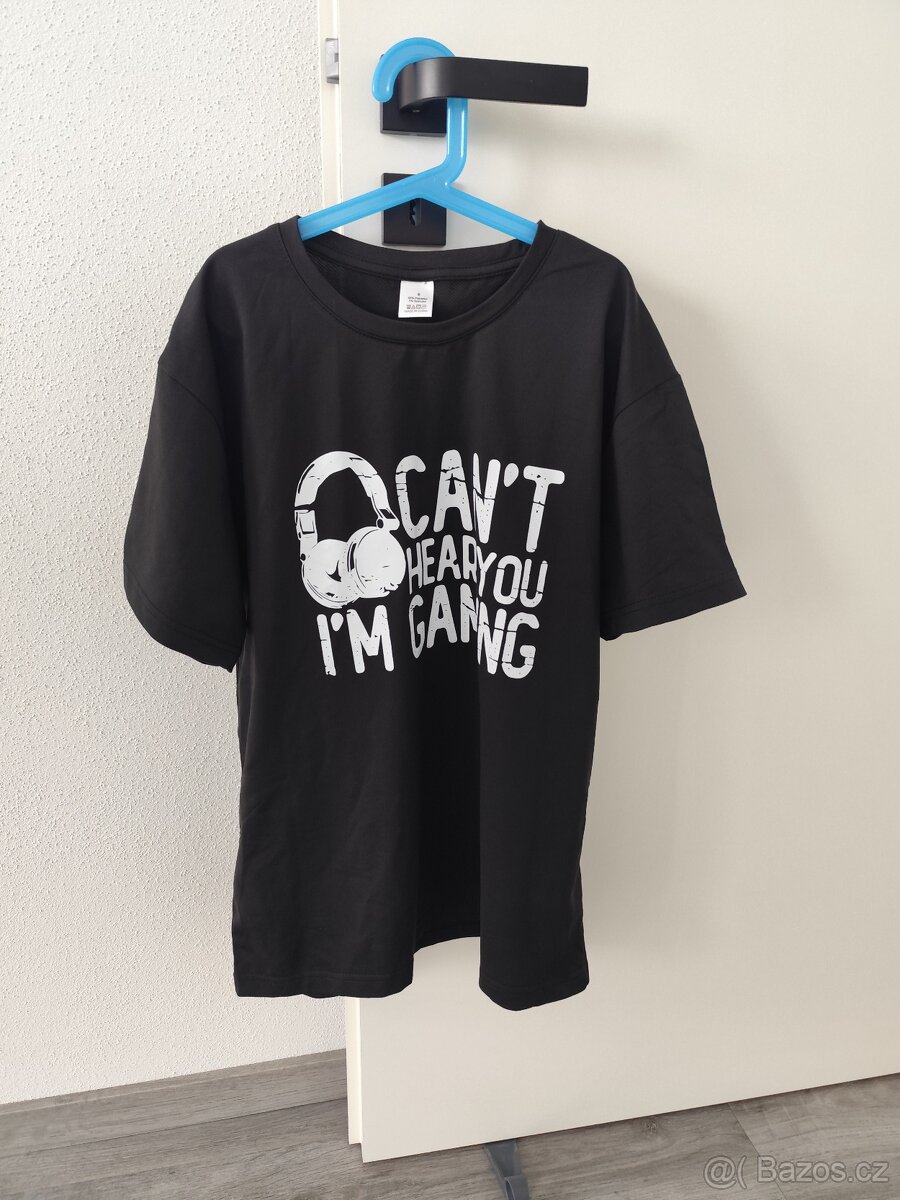 Dětské triko nové černé