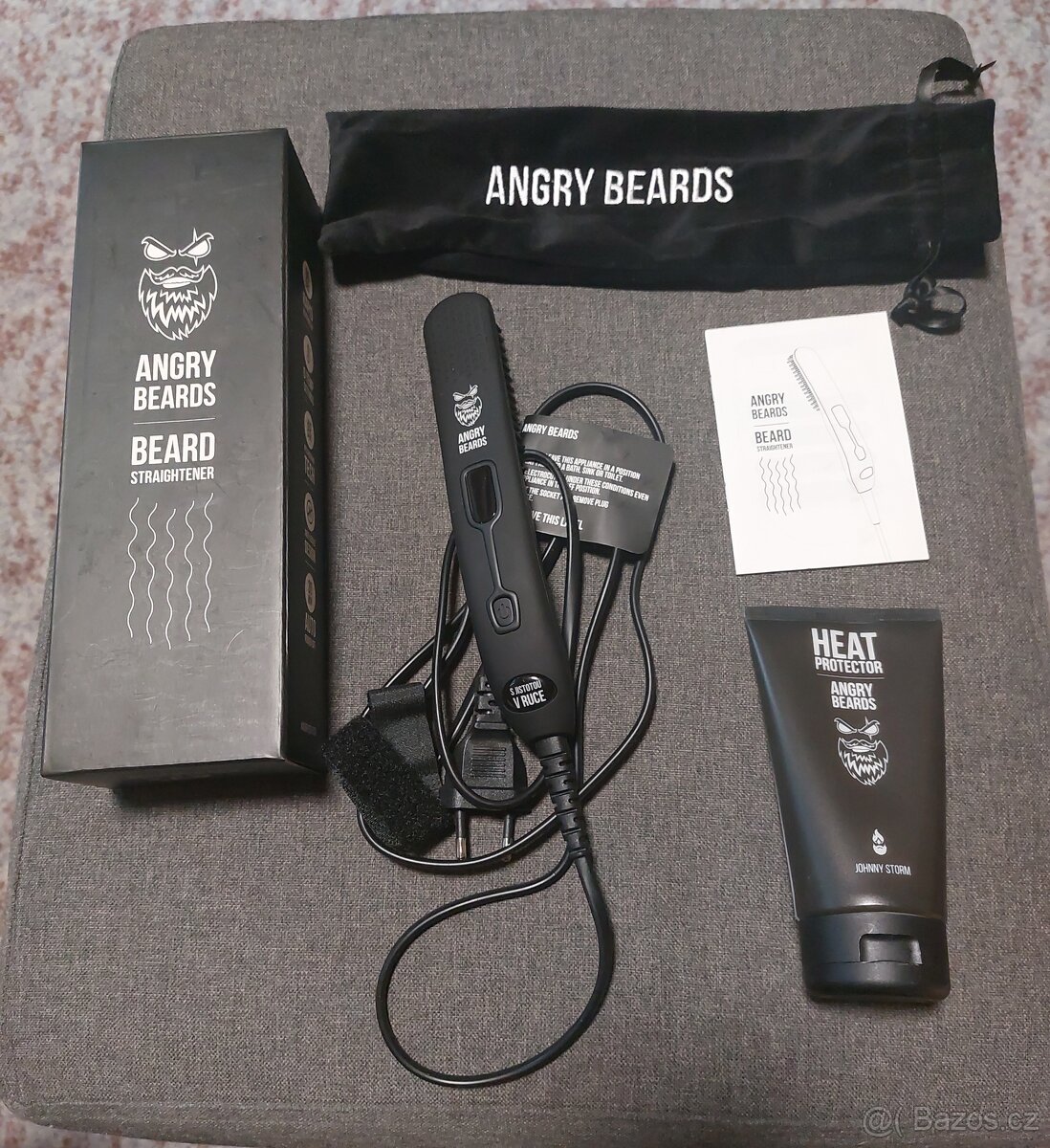 Žehlička na vousy Angry Beards