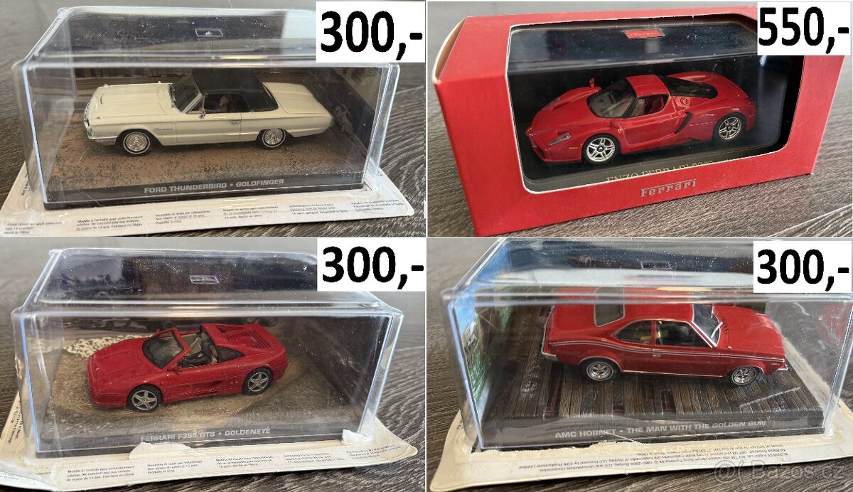 Prodám modely aut mix