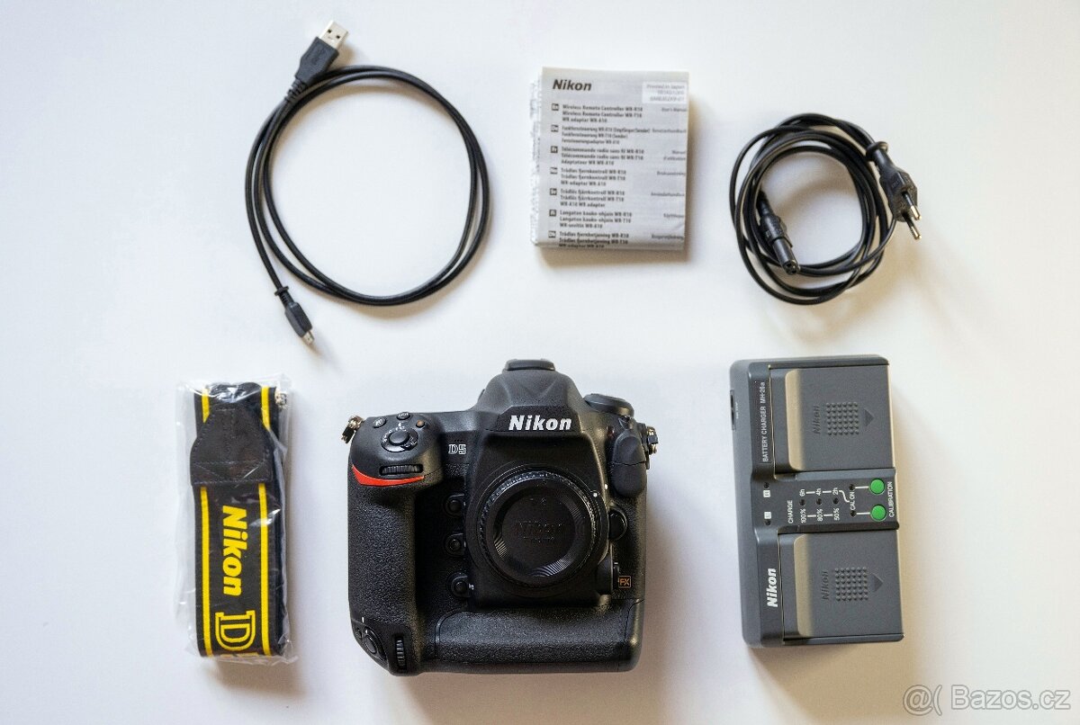 NIKON D5 - camerashuttercount 75000