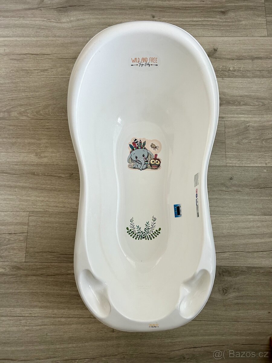 Anatomická vanička - Wild & Free sloník bílá
