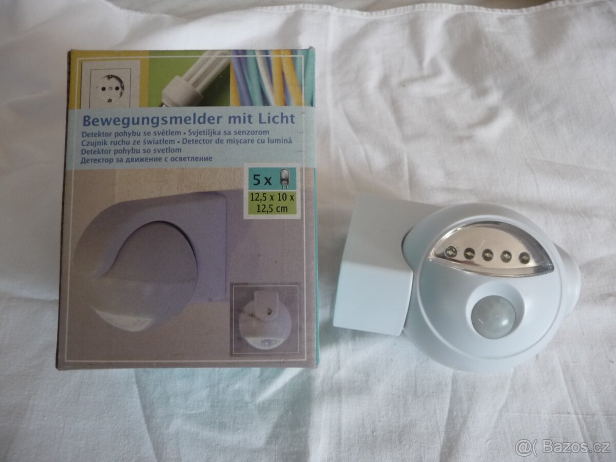 Led svítidlo s pohybovým senzorem