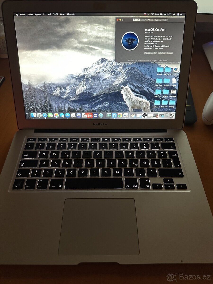 MacBook Air 13 palácový 2014