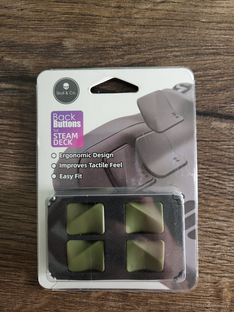 SkullnCo Back Button Enhancement Set for Steam Deck (4pcs)