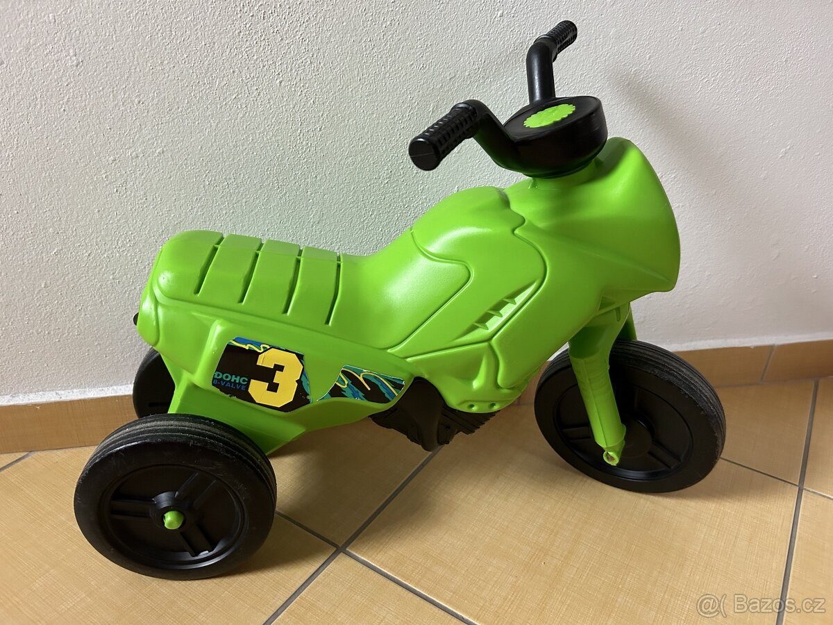 detske odrazedlo motorka
