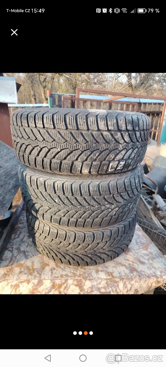 Sada ALU kol 205/55R16 na Subaru Impreza