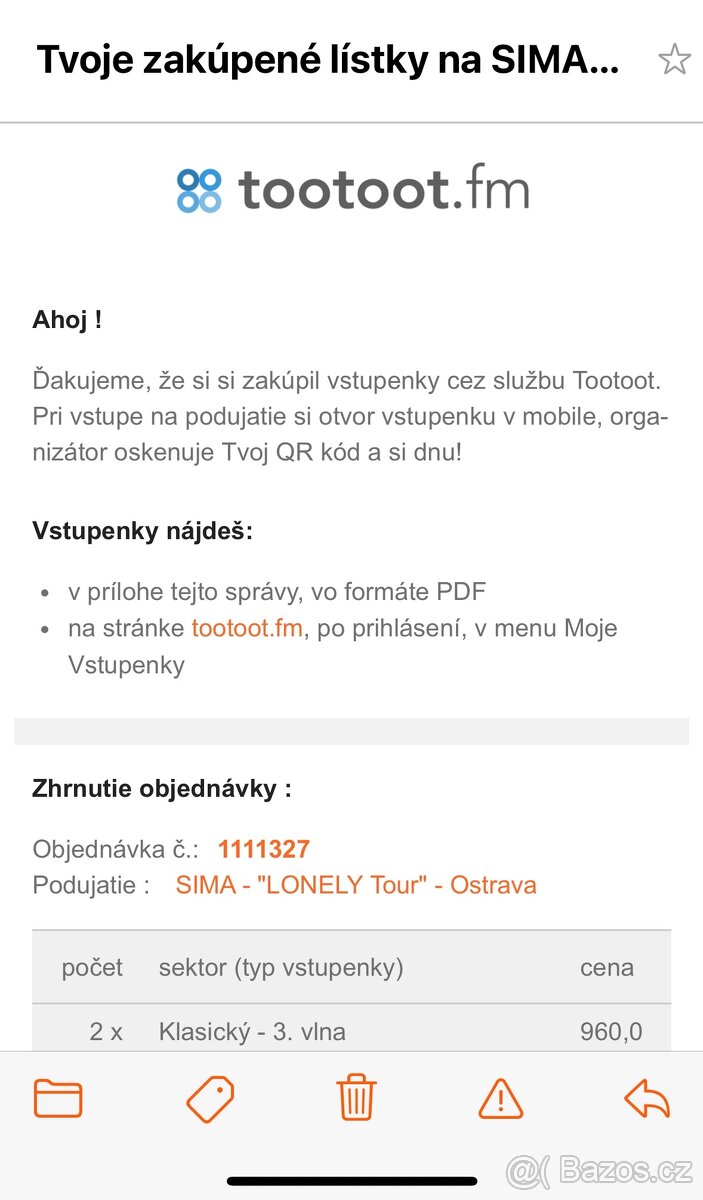 SIMA Lonely tour OSTRAVA