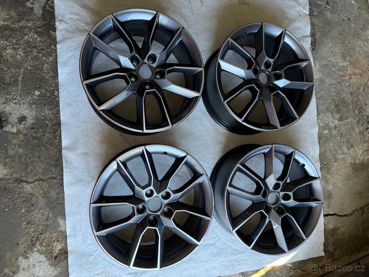 Nové ALU kola r18 5x112 originál Škoda RS Gemini