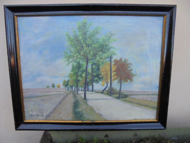 OBRAZ OLEJ NA PLÁTNĚ-JAN BÁRTA-1942