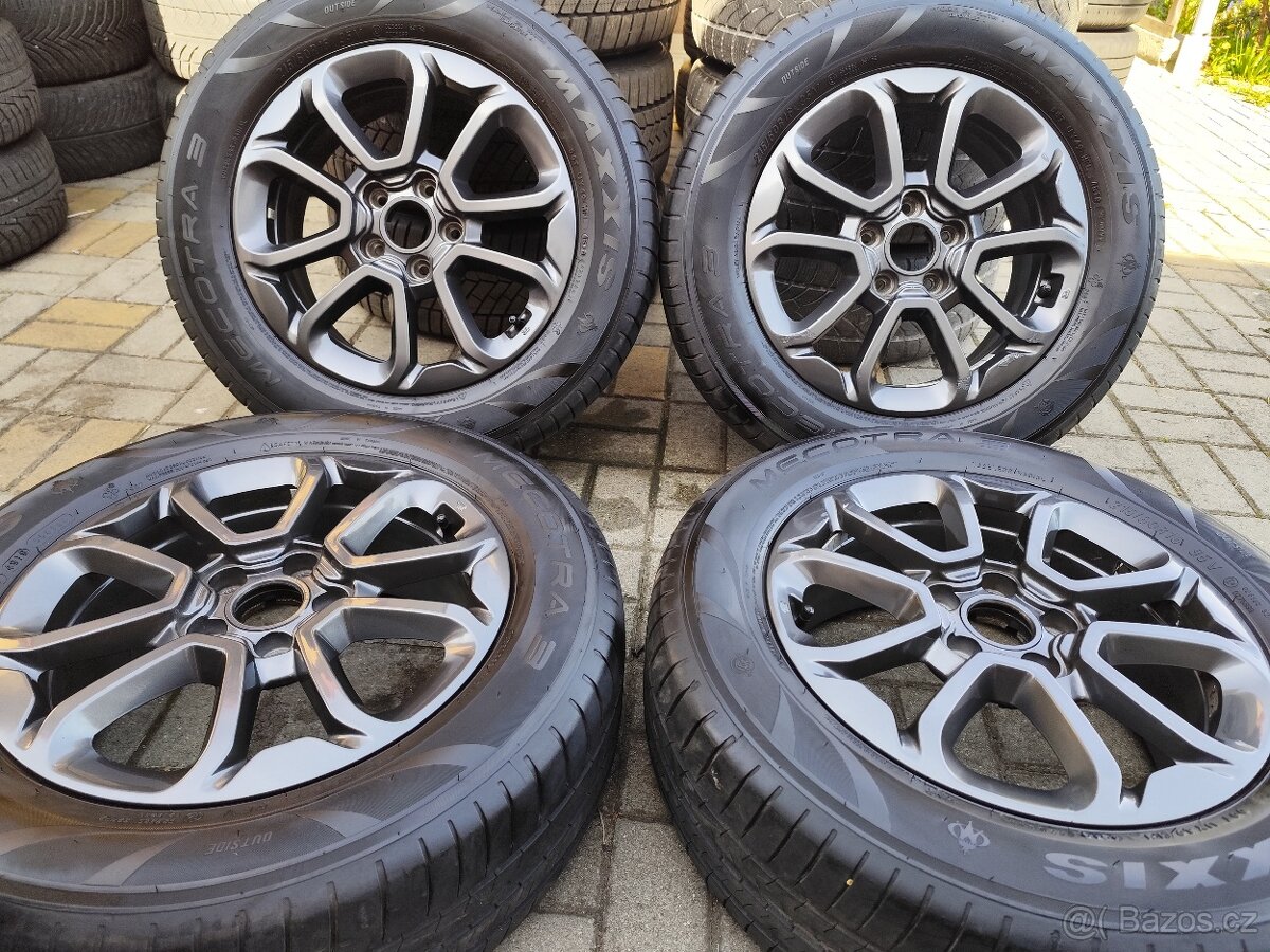 ALU 5x110 r16 FIAT + LETNÍ PNEU
