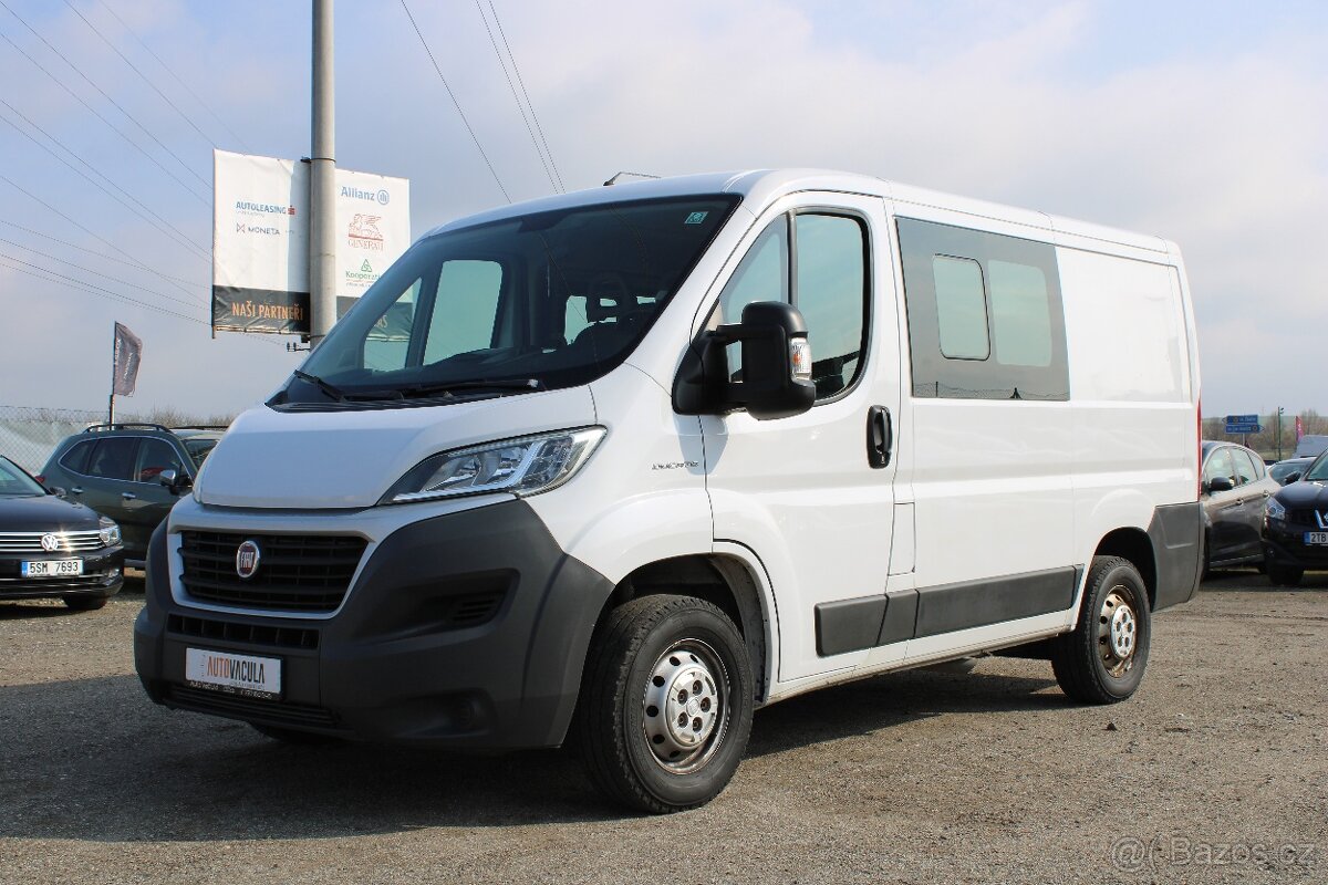 Fiat Ducato 2,3JTD 96KW, 7 - MÍST, KLIMA, r.v. 2017