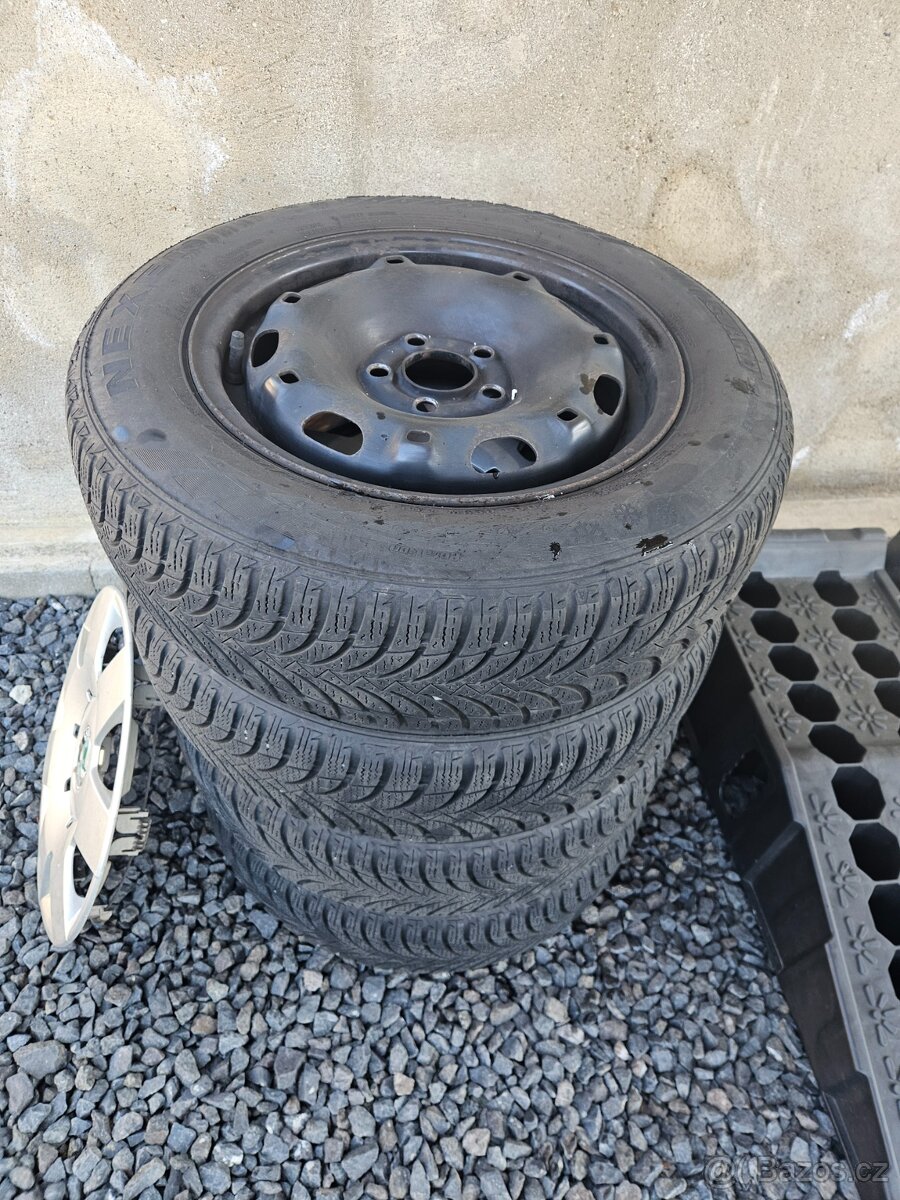 Prodám sadu pneu Fabia 1