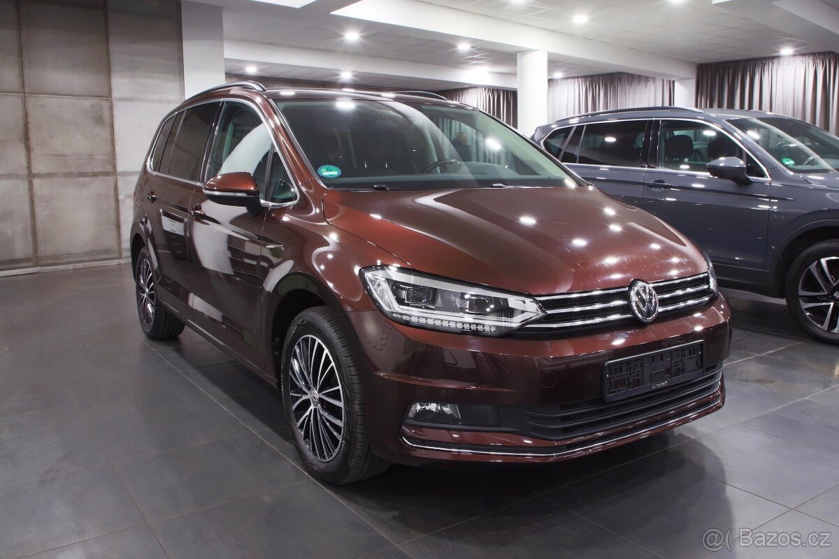 VW Touran Highline 2.0 TDI 110kW DSG / Webasto / Záruka