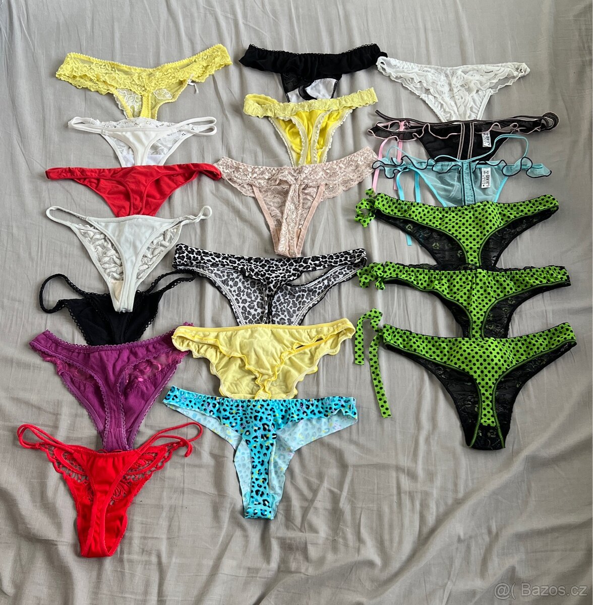 Dámské mix tanga vel. SM-ML