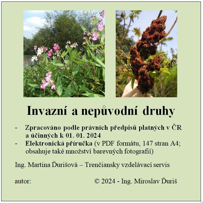 Invazní a nepůvodní druhy - elektronická příručka