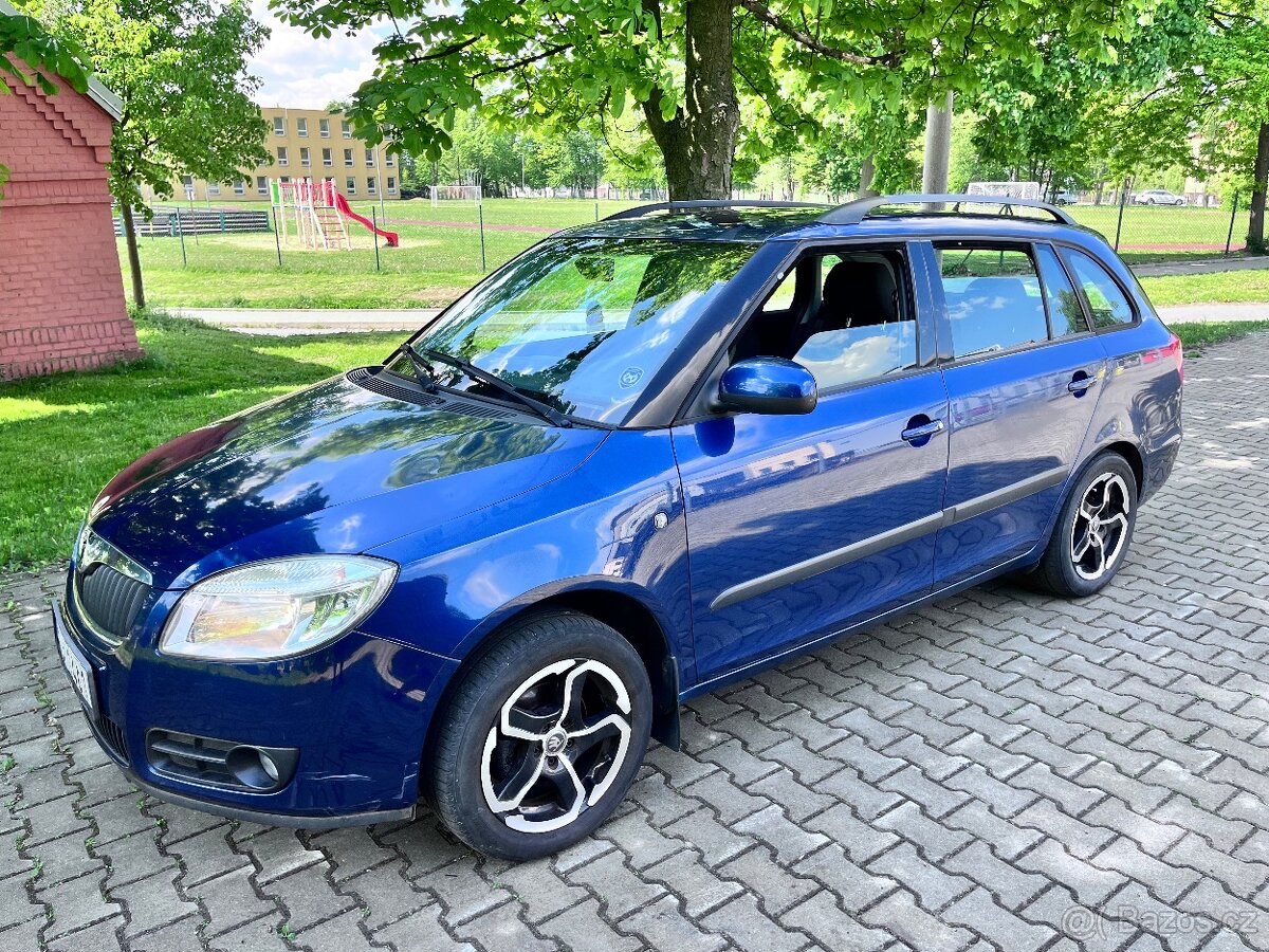 Škoda Fabia 2 combi 1.4 LPG / 136 Kč=100 km