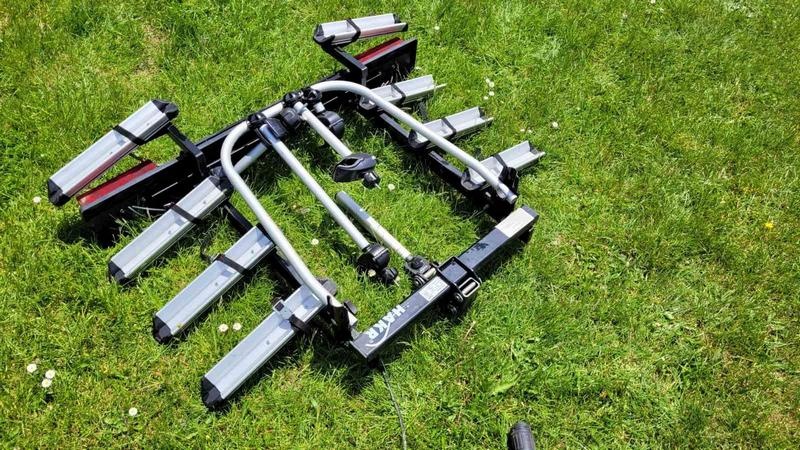 Nosič kol na tažné zařízení Hakr-4kola