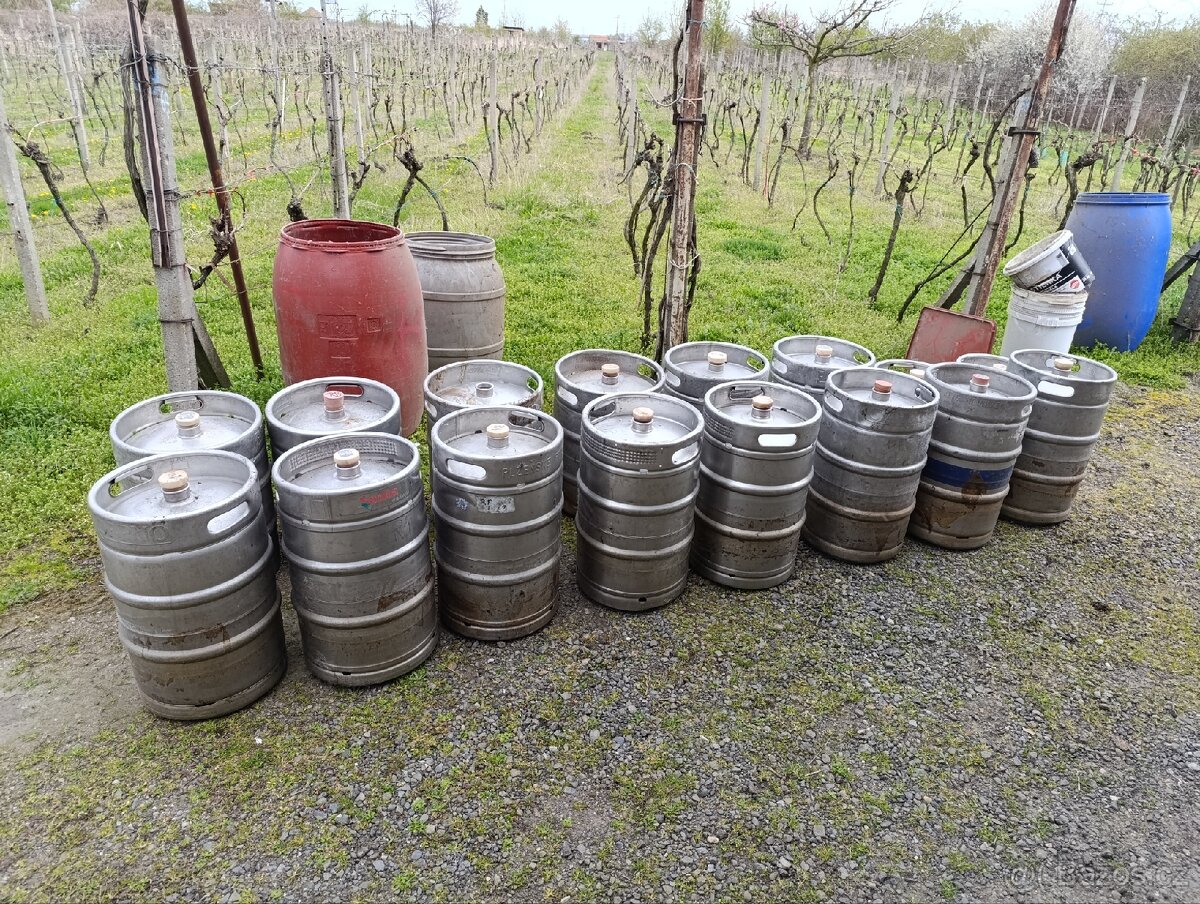 Sudy, keg na víno