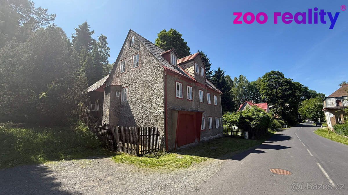 Prodej, Dům, 200 m2, Vejprty, Husova ul.