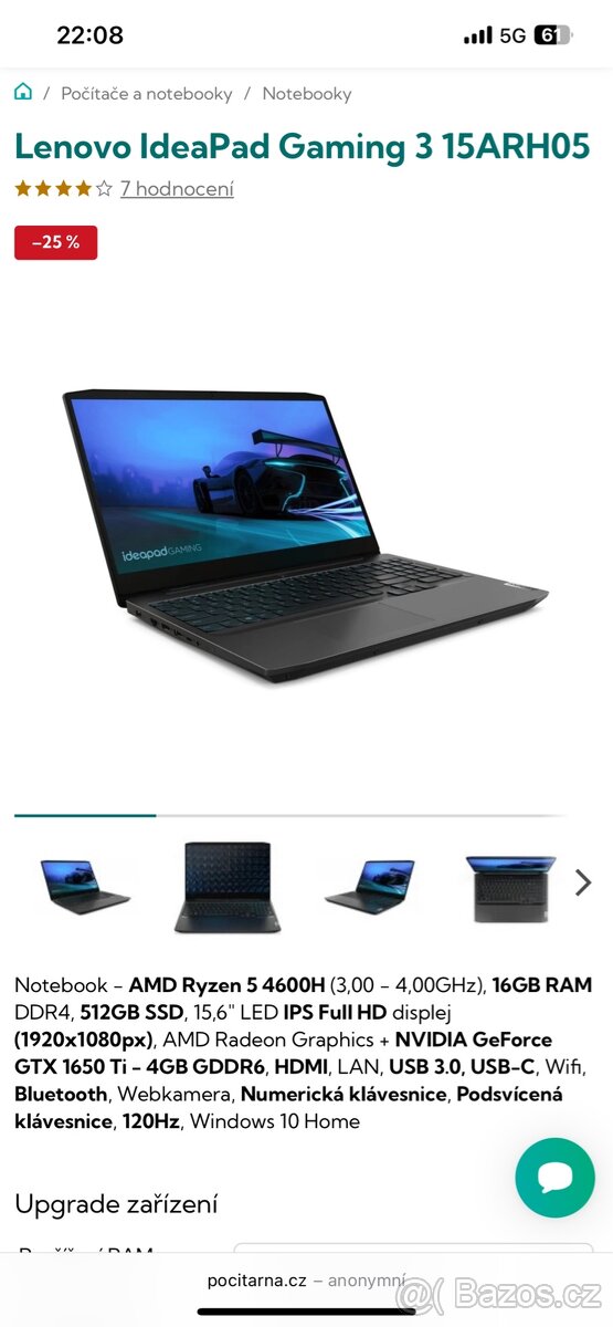 Lenovo IdeaPad Gaming 3